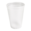 VASOS REUTILIZABLES 180 ML Ø 6,7/4,3x8,7 CM TRANSPARENTE PP (960 UNID.)