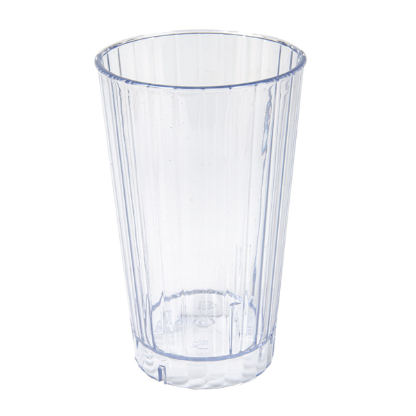 [264.73] VASOS 480 ML Ø 8,4/6,4x14 CM TRANSPARENTE SAN (72 UNID.)