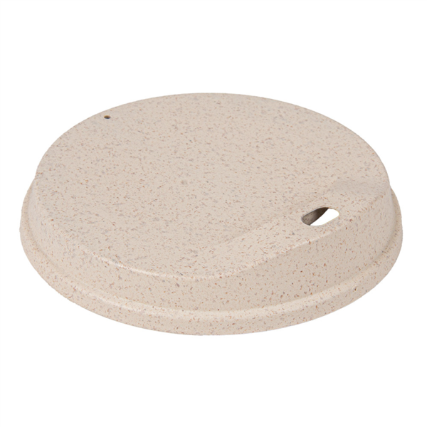 [267.74] TAPAS PARA VASOS 267.71/72 NATURAL RICE HUSK BIOCOMPOSITE (1000 UNID.)