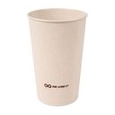 Vasos Reutilizables 330 Ml Ø7,5/5,5X11,5 Cm Natural Rice Husk Biocomposite (540 Unid.)