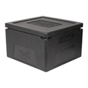 Caja Isotérmica Para Gn 2/3, Pizza O Pasteles 27 L 41,5X40X26,5 Cm Negro Epp (1 Unid.)