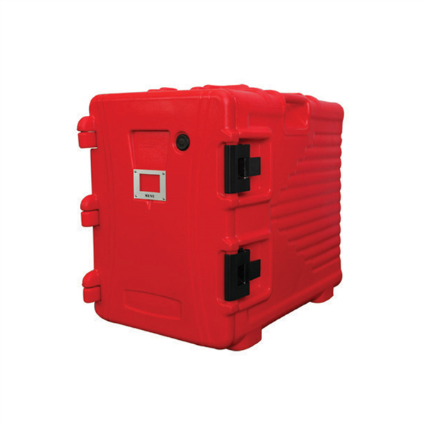 [186.96] ARMARIO ISOTÉRMICO PARA 6 GN 1/1 90 L 62x43x64 CM ROJO PLÁSTICO (1 UNID.)