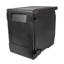 ARMARIO ISOTÉRMICO PARA 12 GN 1/1, 1/2, 1/3 93 L 64,5x44,5x62,5 CM NEGRO EPP (1 UNID.)