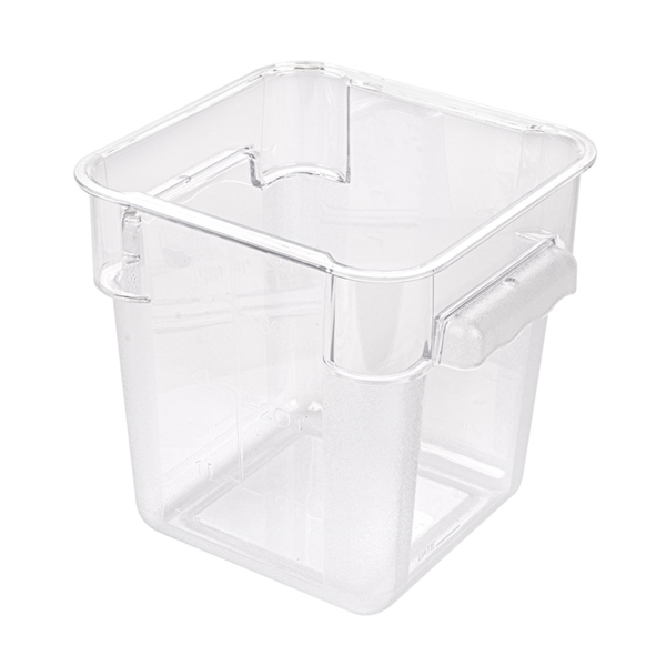 Contenedor Alimentos 4 L 18X18X19 Cm Transparente Policarbonato (1 Unid.)