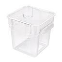 Contenedor Alimentos 4 L 18X18X19 Cm Transparente Policarbonato (1 Unid.)