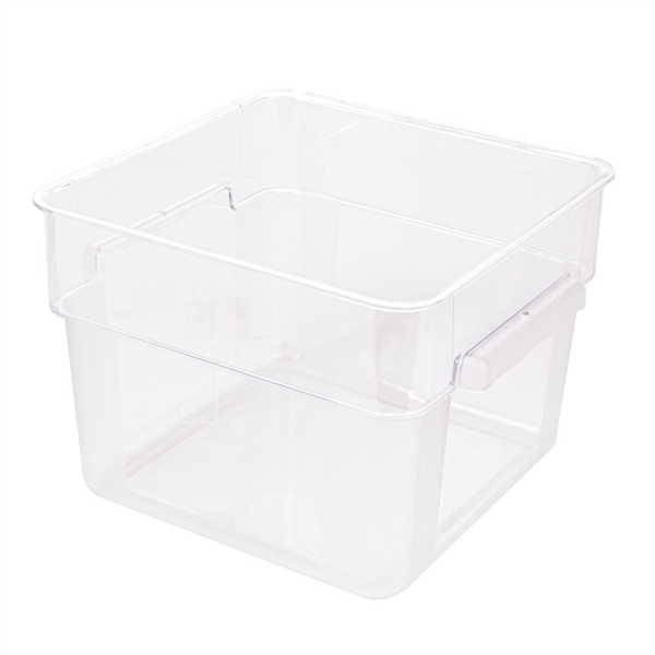CONTENEDOR ALIMENTOS 12 L 28,5x28,5x21 CM TRANSPARENTE POLICARBONATO (1 UNID.)