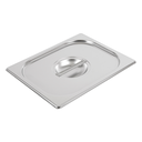 TAPA 1/2 PARA CÓDIGOS 181.67/68 32,3x26,5 CM PLATEADO INOX (1 UNID.)