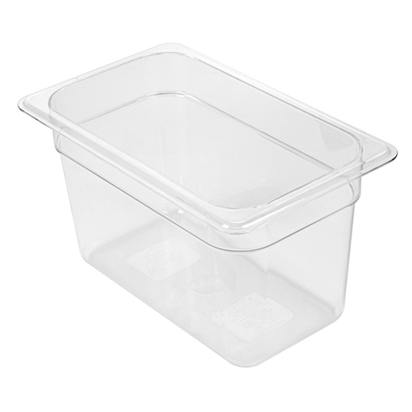 [202.15] Cubeta Gastronorm 1/4 3,8 L 26,5X16,2X15 Cm Transparente Policarbonato (1 Unid.)