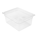 CUBETA GASTRONORM 1/2 8,4 L 32,5x26,5x15 CM TRANSPARENTE POLICARBONATO (1 UNID.)