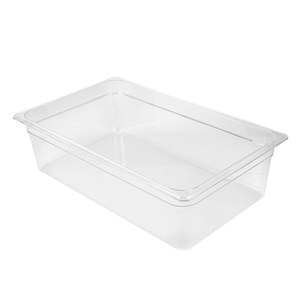 [202.03] Cubeta Gastronorm 1/1 19,1 L 53X32,5X15 Cm Transparente Policarbonato (1 Unid.)