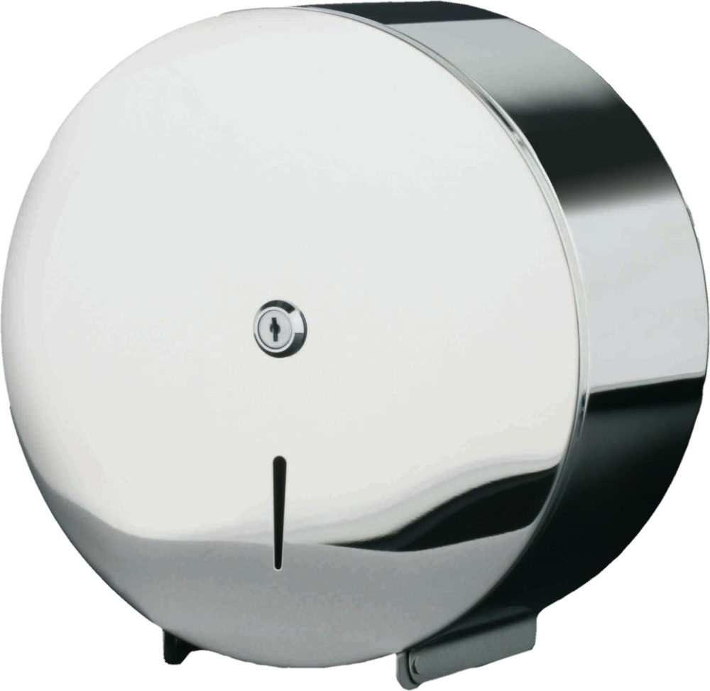 PORTARROLLOS 300M ACERO INOX BRILLO