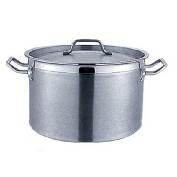 PUCHERO CON TAPA 14 L Ø 32x19,3 CM PLATEADO INOX (1 UNID.)