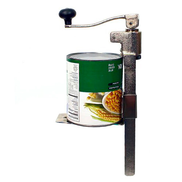 [455.69] ABRIDOR MANUAL DE LATAS UNIVERSAL 46,5 (h) CM PLATEADO HIERRO (1 UNID.)