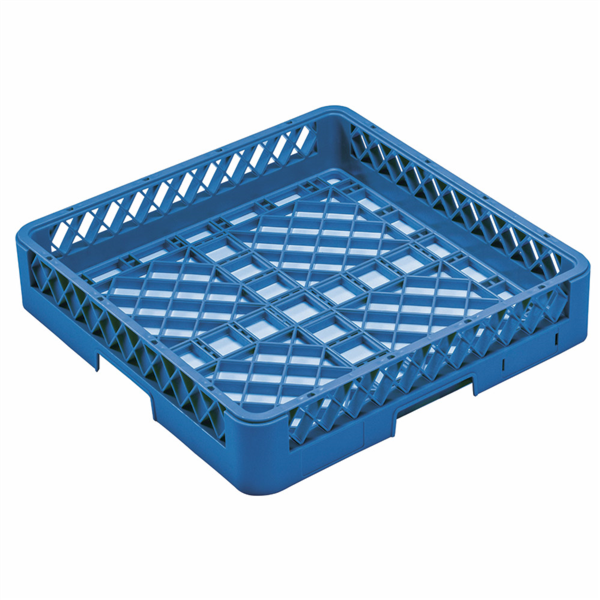 RACK LAVAVAJILLAS PARA OBJETOS HONDOS 50x50x10 CM AZUL PP (1 UNID.)