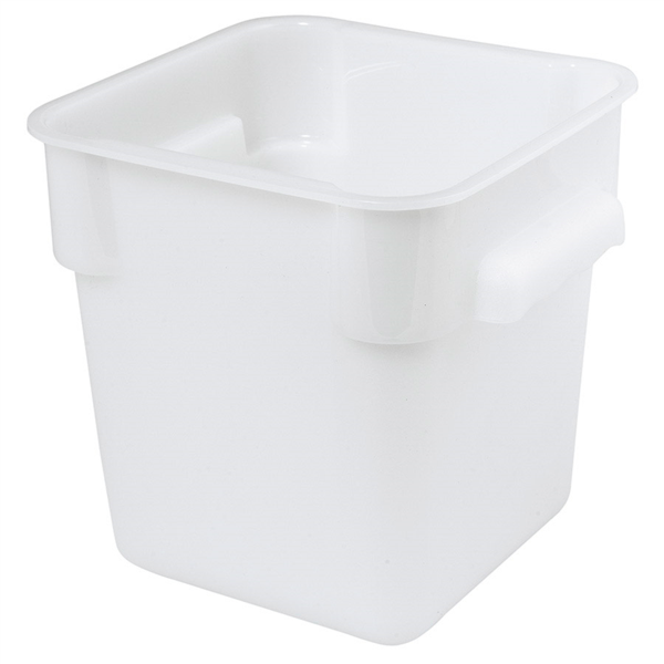 CONTENEDOR ALIMENTOS 18 L 28,5x28,5x32 CM BLANCO PP (1 UNID.)