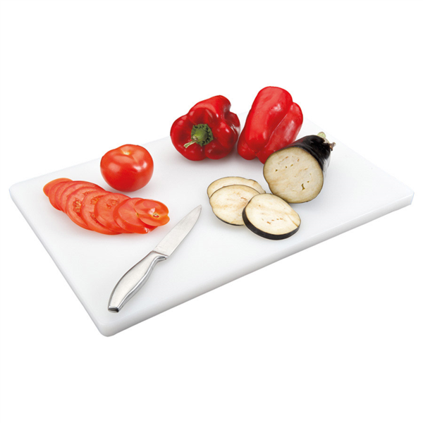 [205.12] TABLA PARA CORTAR 50x37,5x2 CM BLANCO HDPE (1 UNID.)