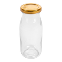 FRASCO CON TAPA 265 ML Ø 6x13,5 CM TRANSPARENTE CRISTAL (48 UNID.)