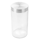 TARRO ALMACENAR CILÍNDRICO 1700 ML Ø 11,2x22 CM TRANSPARENTE CRISTAL (12 UNID.)
