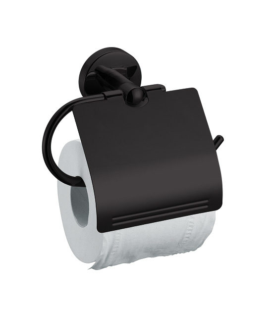 [8991586] Portarrollo Con Tapa Negro