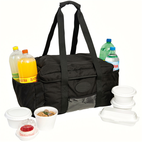 [209.94] Bolsa Transporte Picnic 40,6X30,5X25,5 Cm Negro Vinilo (1 Unid.)