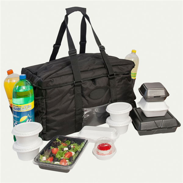[209.95] Bolsa Transporte Catering 53,3X35,5X33 Cm Negro Vinilo (1 Unid.)