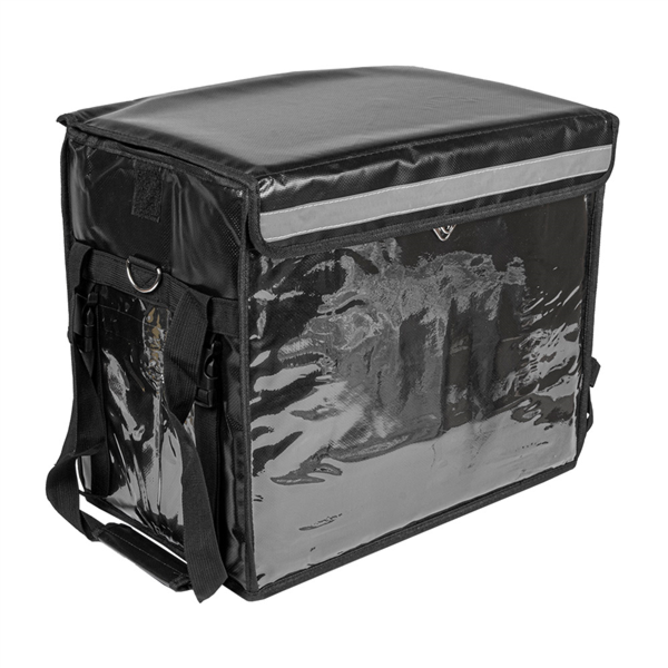 [250.66] Mochila Transporte 44X37X29 Cm Negro Vinilo (1 Unid.)