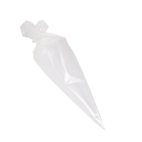 MANGAS 75µ 45,5 CM TRANSPARENTE LDPE (100 UNID.)