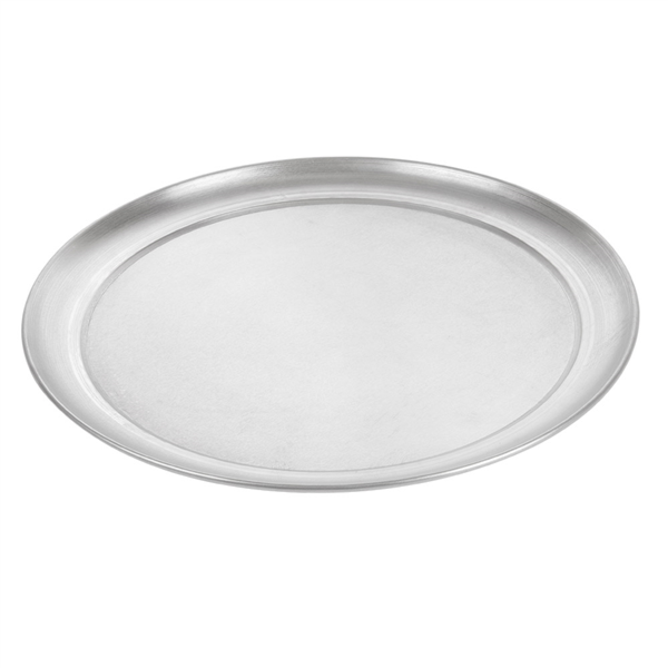 [147.87] PLATO LLANO PIZZA Ø 28 CM PLATEADO ALUMINIO (1 UNID.)