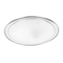 PLATO LLANO PIZZA Ø 35 CM PLATEADO ALUMINIO (1 UNID.)