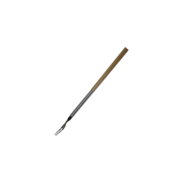 [148.60] Perforador Antiburbujas Pasta & Pizza 99 (H) Cm Madera Inox (1 Unid.)