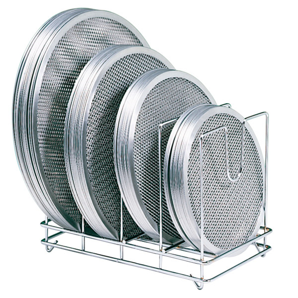 [148.81] Rack Para Aros Enrejados Pizza 37X22X25 Cm Plateado Hierro (1 Unid.)