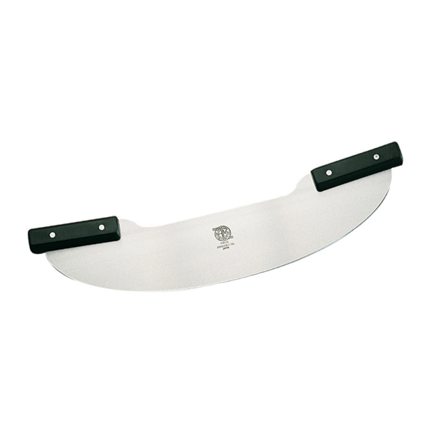 [148.64] CUCHILLO PIZZA DOS MANOS 53x11 CM PLATEADO INOX (1 UNID.)