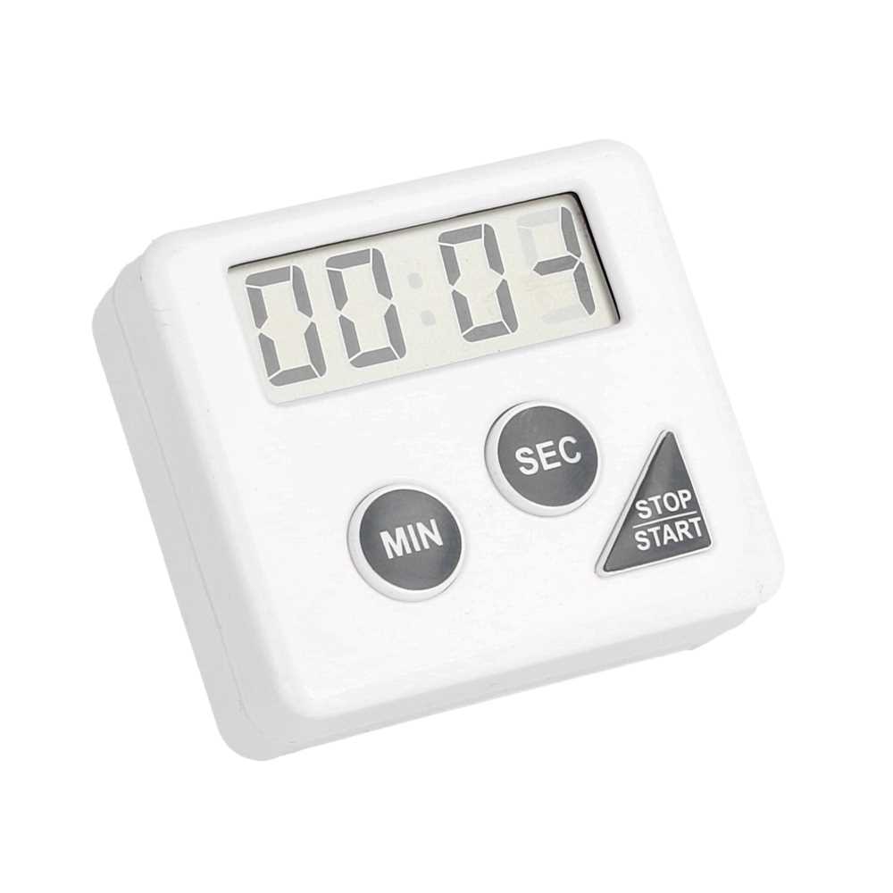 [452.60] TEMPORIZADOR ELÉCTRICO 60' 6x5,5x2 CM BLANCO PLÁSTICO (1 UNID.)