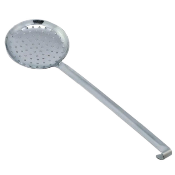 [209.48] ESPUMADERA MONOBLOC Ø 14x38 CM PLATEADO INOX (1 UNID.)