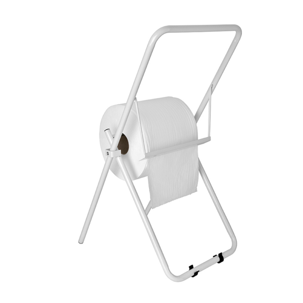 [156.01] DISPENSADOR DE PIE CELULOSA INDUSTRIAL 39,5x90 CM BLANCO HIERRO (1 UNID.)