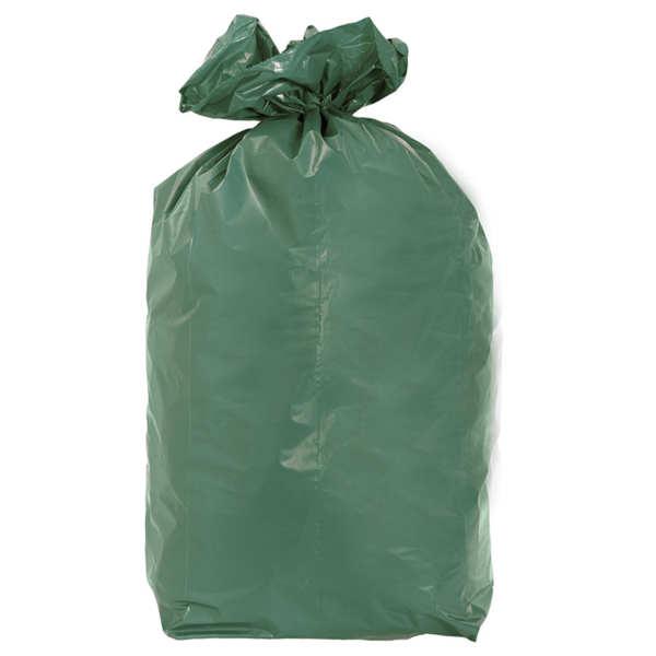 [156.39] 20 U. BOLSAS BASURA 110 L 70µ 70x110 CM VERDE LDPE (5 UNID.)