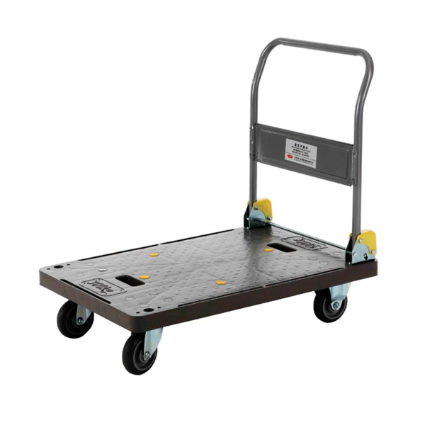 [266.10] CARRO TRANSPORTE CAPACIDAD 300 KG 60,5x90,3x86 CM GRIS PP (1 UNID.)