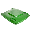 TAPA CONTENEDOR 240L 71x56x7,4 CM VERDE HDPE (1 UNID.)