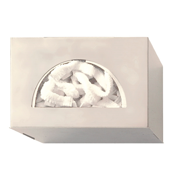 [163.27] Dispensador Red De Cabellos 30,5X27X19,5 Cm Plateado Inox (1 Unid.)