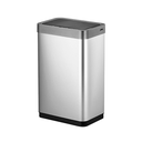Papelera Con Sensor De Movimiento 47L 27,9X46,9X64,7 Cm Plateado Inox (1 Unid.)