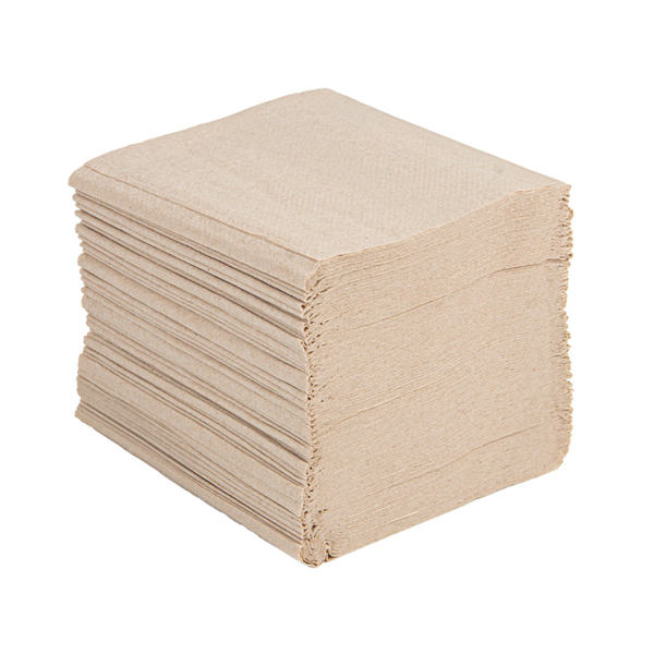 PAPEL HIGIÉNICO INTERCALADO ECOLABEL 2 CAPAS - 200 HOJAS 2x16 G/M2 21x11 CM NATURAL PAPEL RECICLADO (1 UNID.)