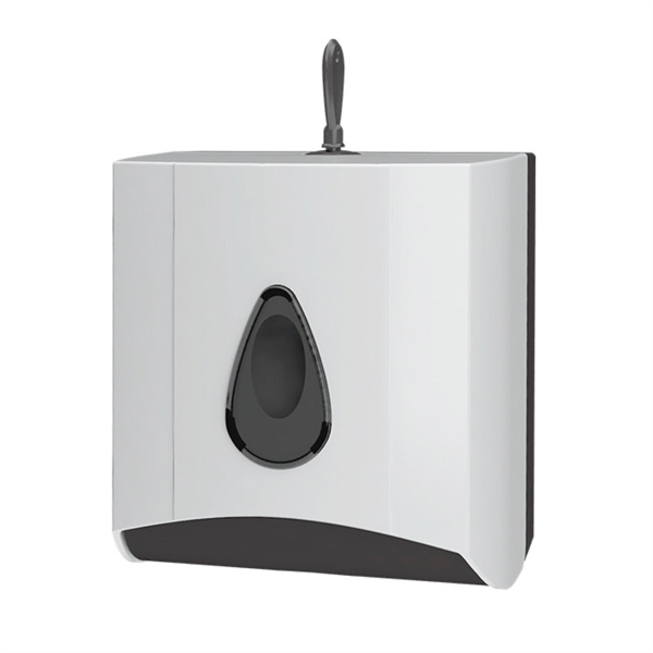 [146.69] Dispensador Papel Higiénico Intercalado 17X12,5X15 Cm Blanco Ldpe (1 Unid.)