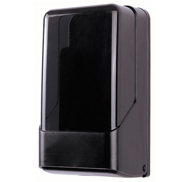 [146.82] Dispensador Papel Higiénico Intercalado 15,6X13,8X28,3 Cm Negro/Ahumado Abs (1 Unid.)