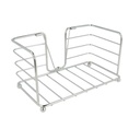 CESTA TOALLAS 23x12,5x12,5 CM CROMADO INOX (1 UNID.)