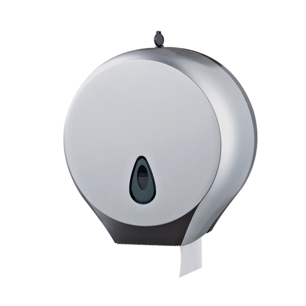 [165.16] DISPENSADOR HIGIÉNICO "BABY JUMBO" 27,1x13x28,1 CM METAL ABS (1 UNID.)