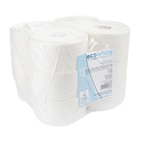 HIGIÉNICOS "BABY JUMBO" ECOLABEL 2 CAPAS - 0,5KG 17 G/M2 Ø19,5x9,5 CM BLANCO TISSUE (12 UNID.)