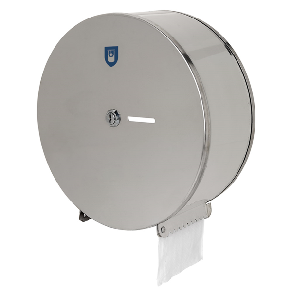 Dispensador Higiénico 'Maxi Jumbo' Ø 28,5X12 Cm Plateado Inox (1 Unid.)
