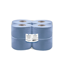 SECAMANOS "AUTOCUT" ECOLABEL 2 CAPAS 20 G/M2 150 M Ø19,5x20 CM AZUL TISSUE (8 UNID.)