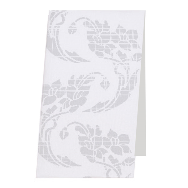 [214.01] TOALLAS SECAMANOS DECORADAS 50 G/M2 30x40 CM BLANCO CELULOSA (900 UNID.)