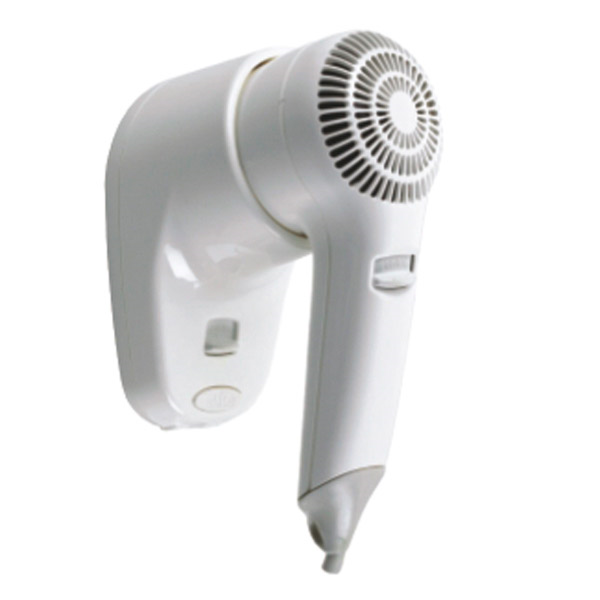 [133.42] Secador De Cabello 25 L" 65ºc 16X9X22 Cm Blanco Abs (1 Unid.)